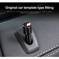 2/4Pcs For BMW M 50th X1 X2 X3 X5 X4 X6 G30 G20 G32 G11 G12 Aluminum Car Door Lock Pins Security Rod Decoration Auto Accessories