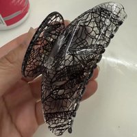 Korean Lace Pattern Claw Clip 2025 New Retro French Half Tie Hair Head Shark Clip Accessories Gifts