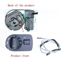 A. B. Automatic Headlight Switch For Audi A3 A1 8UD941531 8UD 941 531D/B