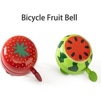 Bike Bell Cartoon Mountain Bike Scooter Children's Bike Bell Watermelon Strawberry Pattern Bike Equipment