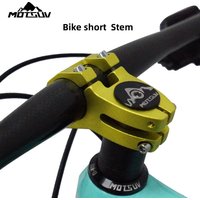MOTSUV Road Bike Stem CNC Aluminum Alloy Bicycle Parts High-strength Short Handleba 28.6mm 31.8mm Mountain Cycling Power Bridge