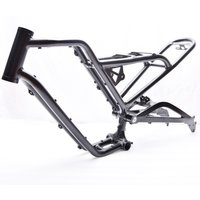 AliExpress NONE 20inch DIY ebike frame two-wheeled off-road electric snow fat tire bike frame Softtail all-terrain aluminum mountain emtb frame