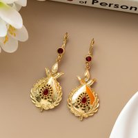 Fatima Moroccan Vintage Style Fashion Female Earrings Classic Arab Bride Wedding Party Jewelry