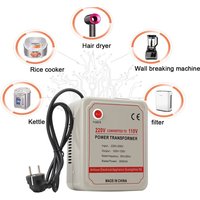 3000W Spannungswandler-Transformator für Elektrogeräte, 220V-250V auf 100-120V, Step-Down-Netzadapter für 110V-Geräte, Hochleistungs-1500W-Dauerbetrieb – Kompakt für Reisen und Zuhause