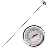 50cm Stainless Steel Probe Compost Soil Thermometer Garden Temperature Gauges Meter Tester Tool Measurement Instrument