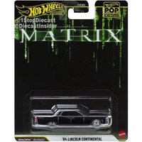 Original Hot Wheels Premium Pop Culture MATRIX '64 LINCOLN CONTINENTAL 1/64 HotWheels Miniatures Car Diecast Model Car Hotweheel