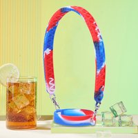 Silicone Water Bottle Handle Fit 8-40oz Bottles Water Bottle Sling Water Bottle Holder for Stanley Cup Accessories