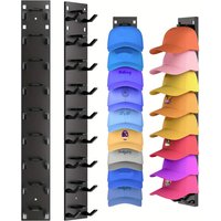 Baseball Cap Wall Mounted Storage Rack, Space-Saving Hat Organizer for Living Room, Easy Installation, Decorative & Sturdy