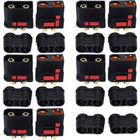 QS8 Connector Male and Female High Current Qs8 Anti Spark Connectors Application with Battery Charger Remote Control Toys Drone