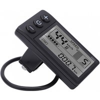 AliExpress LIXADA Electric Bike LCD Display Electric Scooter LCD Display Meter Large Screen for 24V 36V 48V Scooter 22.2mm/0.9in Handlebar