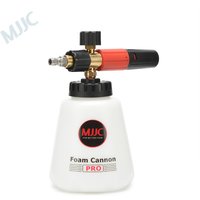 MJJC Pro 2 Snow Foam Gun 1/4 Quick Connect with one quarter quick connection fitting Foam cannon quick connector
