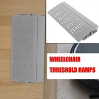 New Plastic Sweeping Robot Climbing Mat Durable Doorway Strip Threshold Ramp For Wheelchairs Car