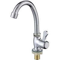 Kitchen Vertical Dish Basin Faucet Plastic Steel Kitchen Faucet Water Purifier Single Lever Hole Cold Tap Kitchen Accessories
