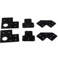 Veekaft customized CNC parts XY Motor Mount plates XY Idler Corner Mount plates XY Axis Joiner for RatRig V-core 3 V core 3.1