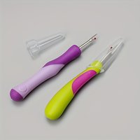 Ergonomic Seam Ripper with Comfort Grip Handle, 1pc - Ideal for Sewing & Knitting Projects, Purple