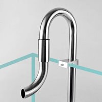 Portable Aquarium Water Tube Holder Aluminum Alloy Multifunctional Water Tube Fixed Clip Pipe Accessory Fish Tank Hose Clamp