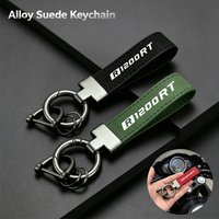 Motorcycle Keyring High-Grade Leather Suede Keychain 2026 New Accessories For BMW R1200RT R1200 RT R 1200RT