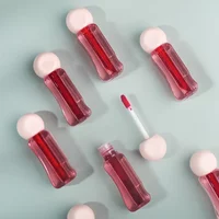 3ml Fruit Juice Lip Tint Private Label Pigment Jelly Cheek Eyeshadow 3-use Non Fading Makeup Custom Logo Wholesale Cruelty Free