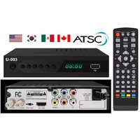 UBISHENG ATSC Digital TV Free Digital Channels Converter Box Digital Terrestrial Set Top Box with HD Output HDTV TV Tuner