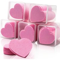 Heart-Shaped Lint-Free Nail Polish Remover Wipes - Gel & Acrylic Tips Cleaner, Hypoallergenic, Paraben & Alcohol-Free