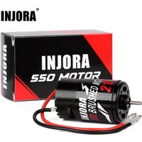 INJORA 550 Silnik szczotkowy Wodoodporny 12T 21T 29T 35T 55T do 1:10 RC Crawler Axial SCX10 AXI03007 JL 90046 Slash TRX4 TRX6