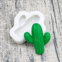 Cactus Silicone Sugarcraft Mold Resin Tools Cupcake Baking Mould Fondant Cake Decorating Tools