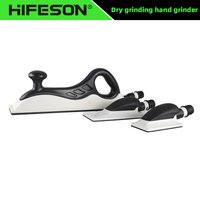 5" 8" 16" Sanding Block ABS Plastic Dust Extraction Sandpaper Holder Hook Loop Sanding Pad for Polishing
