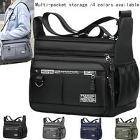 Durable Multi-Pocket Business Bag Shoulder Bag for Men And Women Casual Business Handbag with Multiple Compartments