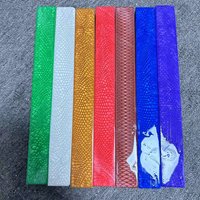 1PC 20X20X270mm Type3 Dragon lines Resin Pen Blank Billiard Pool Cue bar Billard Stick Cow Bone Handle Patch