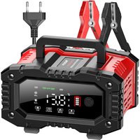 Chargeur de batterie de voiture portable, AGM veFePO4, batterie au plomb, démarrage et arrêt automatiques, réparation, moto et camion, 20A, 10A, 12V, 24V