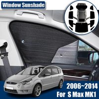 For Ford S Max 2006~2015 2011 2009 Accessories Car Window Sunshades Windshield Anti-UV Visor Sun Blinds Cover Interior Auto Part