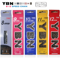 Free delivery Taiwan YBN 8-12 speed mountain road bicycle lightweight chain suitable for SHIMANOSRAM variable speed flywheel