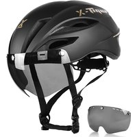 AliExpress X-TIGER Pro Cycling Helmet Outdoor Racing MTB Road Bike Helmet Windproof Magnetic Goggles Riding Helmet Adult Bike Accessories