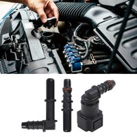 Car Fuel Line Coupler Hose Quick Connect ID6 7.89 Nylon Oil Line Pipe Adapter Disconnect Release Hose Connector Accessories