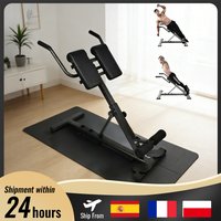 Roman Chair Hyper Extension Bench Chair, multifunktionale Back Gym Machine Bench Trainingsausrüstung Fitnessgeräte