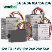 12V TO13.8V 19V 24V 28V 36V 3A 5A 8A 10A 15A 20A Boost DC Power Converter Step Up Voltage Regulator Module Car Laptop CE ROHS