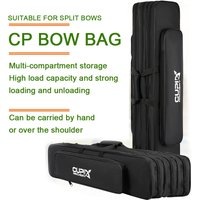 85cm Large Capacity Shoulder Carry Handheld Padded Oxford Cloth Split CP Bow Case Quiver Recurve American Recurve Outing Bow Bag