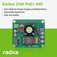 Radxa 25W PoE+ HAT, kompatibel mit ROCK SBCs, nicht für X4 geeignet