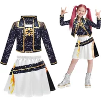 Anime Movie Kids Cosplay Rumi Zoey Mira Cosplay Suit Clothes KPop Rumi Zoey Cosplay Costume 3D Print Costume