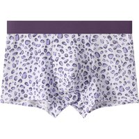 Men's cotton briefs, high-end men's sports boxer briefs, four-cornered underpants, underwear, pure cotton