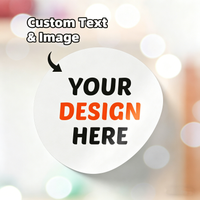 Personalized custom wedding, birthday, baptism stickers - event decorations, durable and waterproof, party supplies