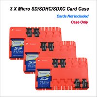 BANDC SD / TF / SDHC / SDXC / Micro SD Card Case Memory Card Storage Holder Credit Card Size