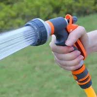 New Hose Sprinkle Nozzle For Garden Washing Car 8 Spray Modes Lawn Spray Watering Multifunction High Pressure Water Tool