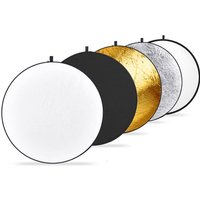NEEWER Light Reflector Light Diffuser 5 in 1 Collapsible Multi Disc with Bag for Studio Photography Lighting Outdoor Lighting