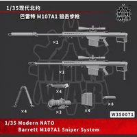 【MINIWAR】1/35 Resin model accessories, miniature gun model, colorless self-assembly W350071