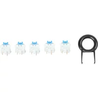 45 PCS/62 PCS/70 PCS Mechanical Keyboard Switch 3-pin Tactile Mechanical Shaft Replacement Part For Mechanical Keyboards