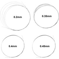 Superfine Diamond Wire Length 1M Minimal Loss Sturdy Multifunction Saw Wire Cutting Tool for Glass Marble Granite Stone Jade