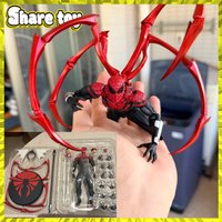 Mess Toys Superior Spider Man Ultimate Neighbor Peter Parker Symbiote Scarlet Kaine Messtoys Spiderman Action Figure Model toys