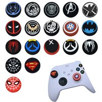 2pcs Silicone Thumb Grip Cap For PS4 PS5 Playstation 5 Xbox Series XS Game Joystick Controller Accessories Thumbstick Grip Caps