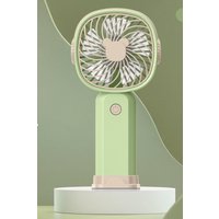 Handheld Folding Portable Silent Small Fan USB Charging Multifunctional Fan Desktop Electric Fan with Stand